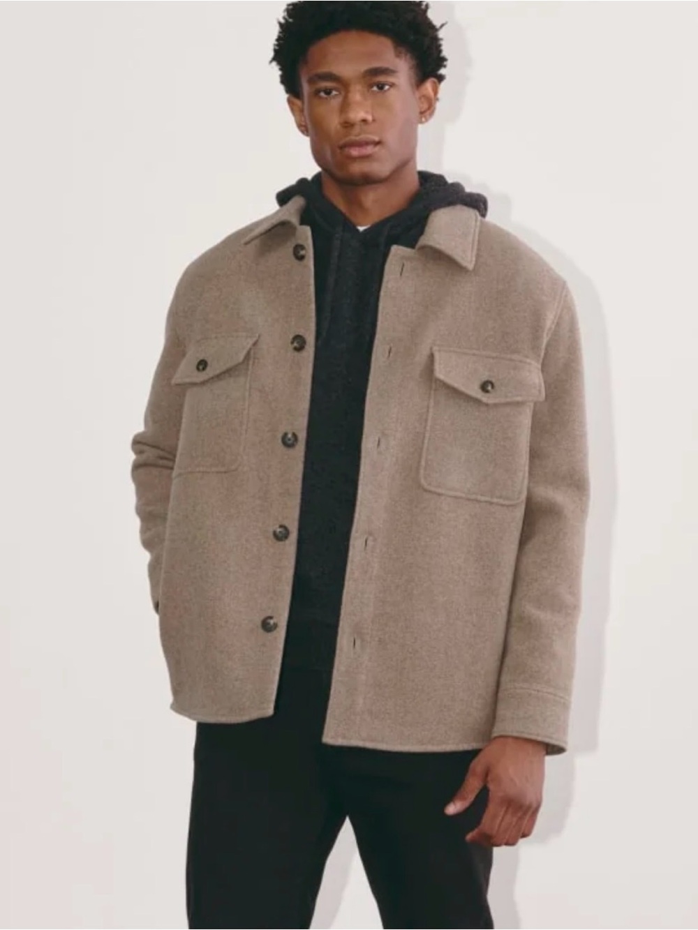 Everlane The Wool Overshirt